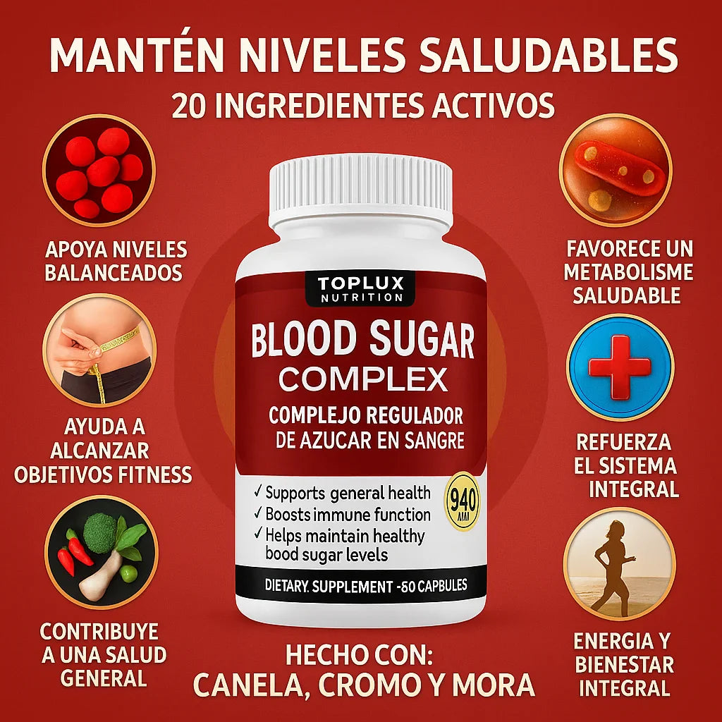 Equilibrio de la Glucosa Blood Sugar Complex