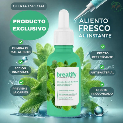 Gotas para el Mal Aliento Breatify