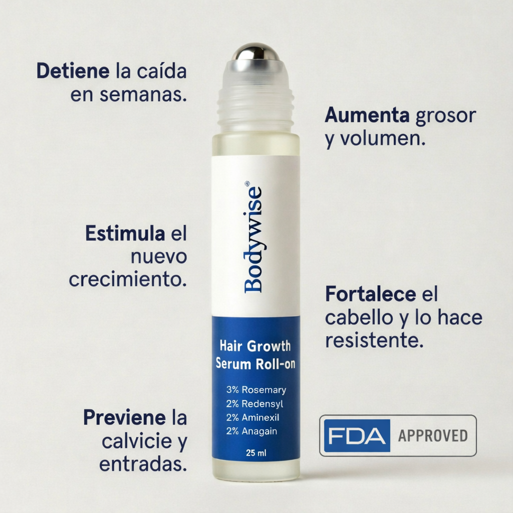 El Bodywise, Suero para el Crecimiento del Cabello