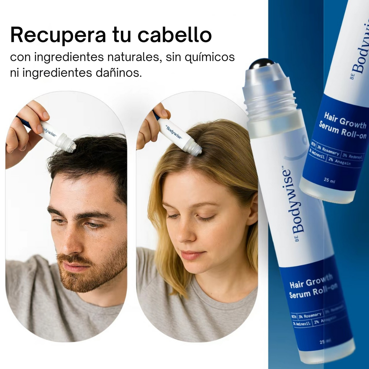El Bodywise, Suero para el Crecimiento del Cabello