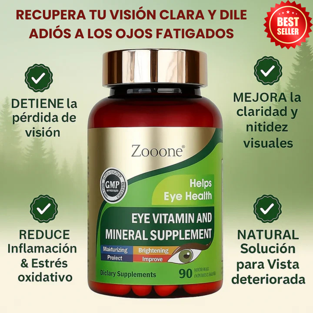 Vitaminas y Minerales para Ojos de Zooone