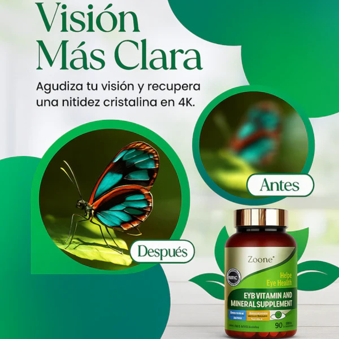 Vitaminas y Minerales para Ojos de Zooone