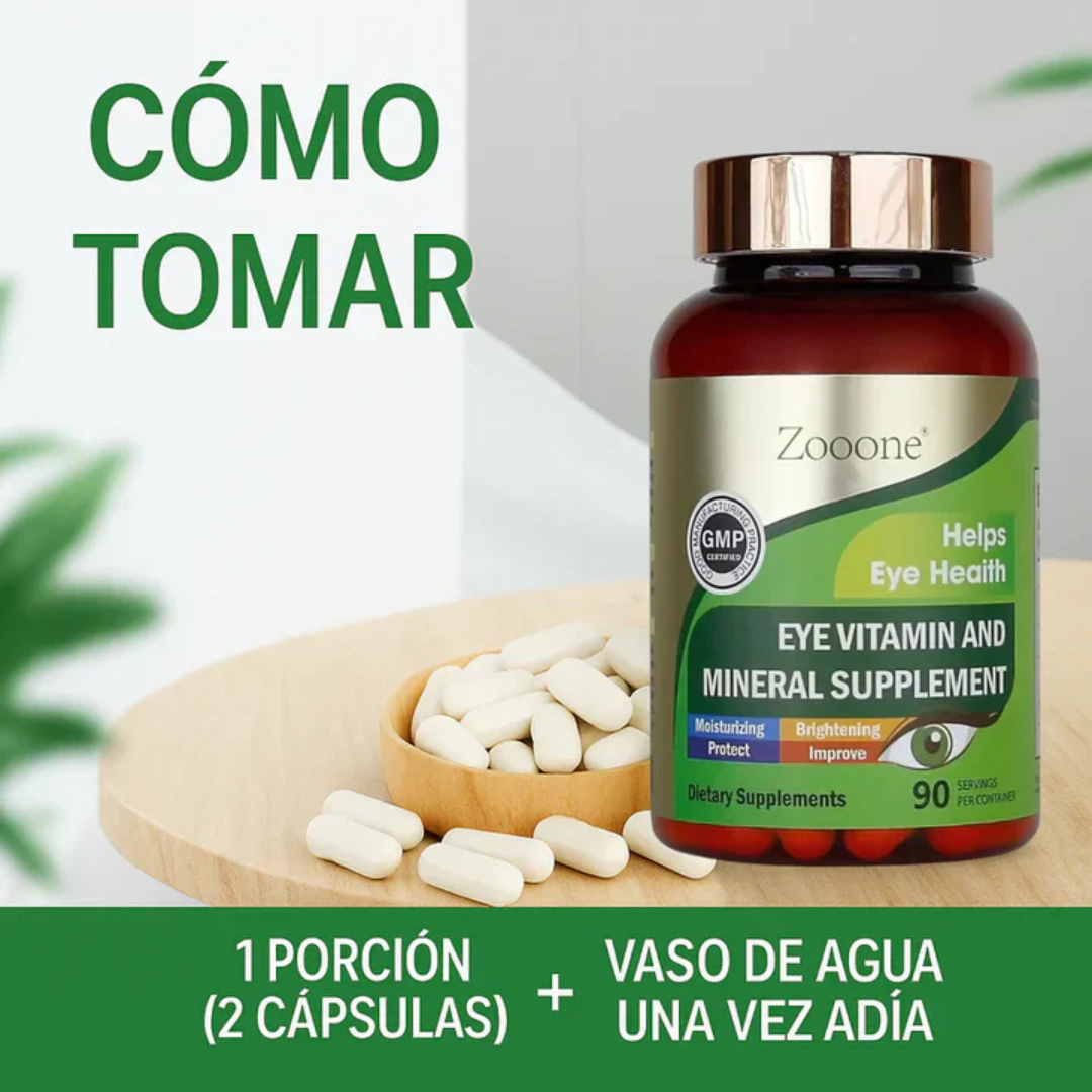 Vitaminas y Minerales para Ojos de Zooone