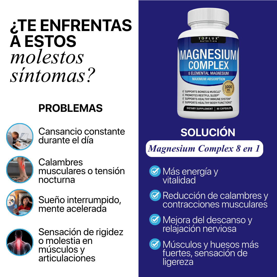 Suplemento Complejo de magnesio