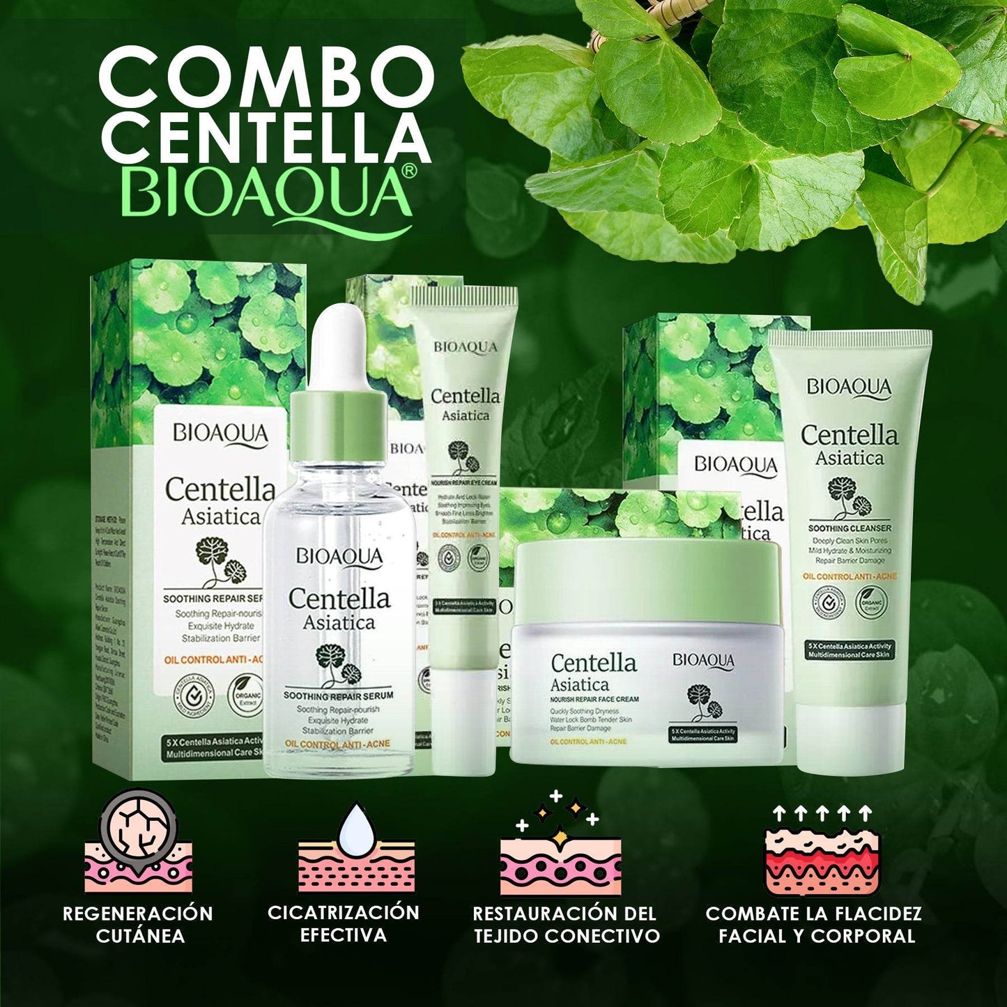 Kit de Lujo Centella Asiática Bioaqua