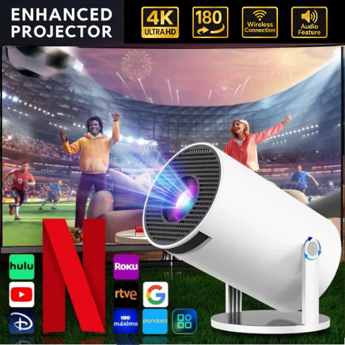 Mini Proyector Portátil Android Full HD