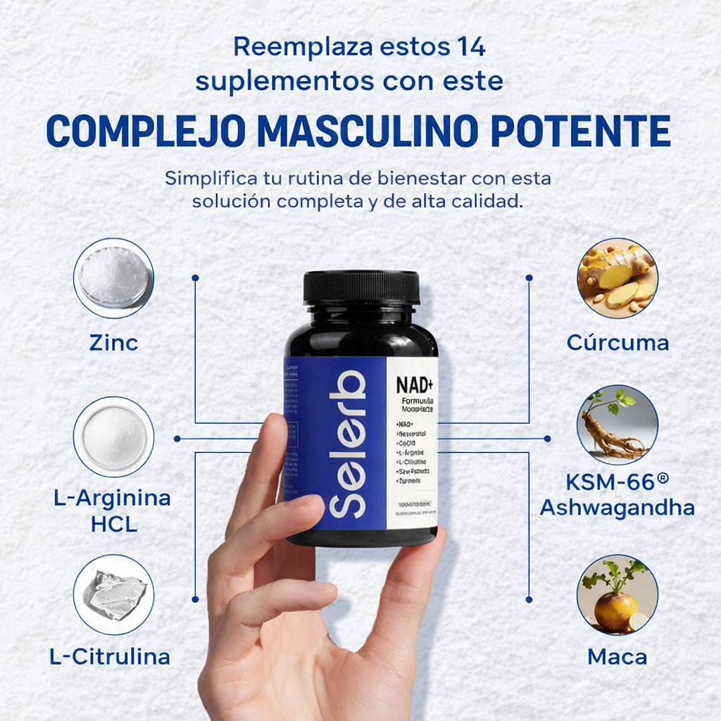 Suplemento para Hombres Selerb liposomal Complex