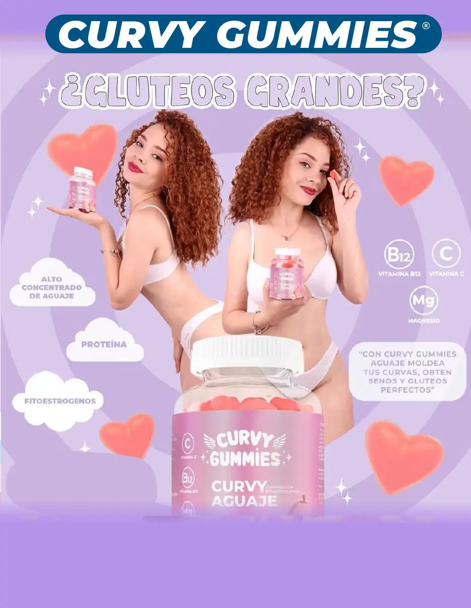 Suplemento Curvy Gummies de Aguaje en Gomitas