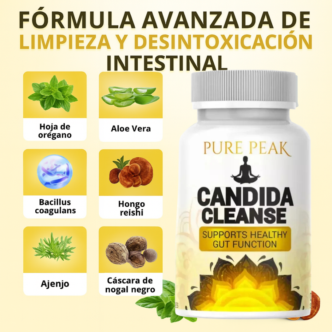 Desintoxicación Intestinal Candida Cleanse