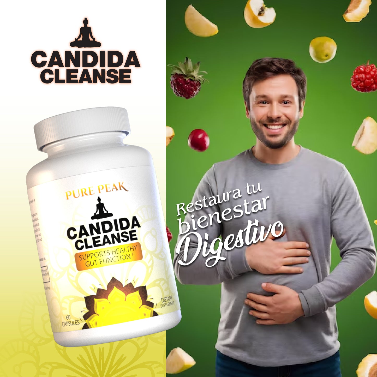 Desintoxicación Intestinal Candida Cleanse