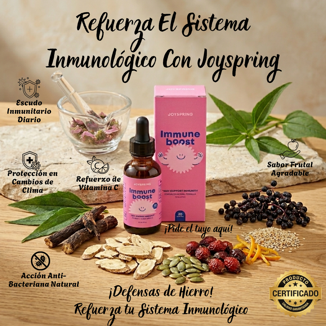 Refuerza El Sistema Inmune Con Joyspring