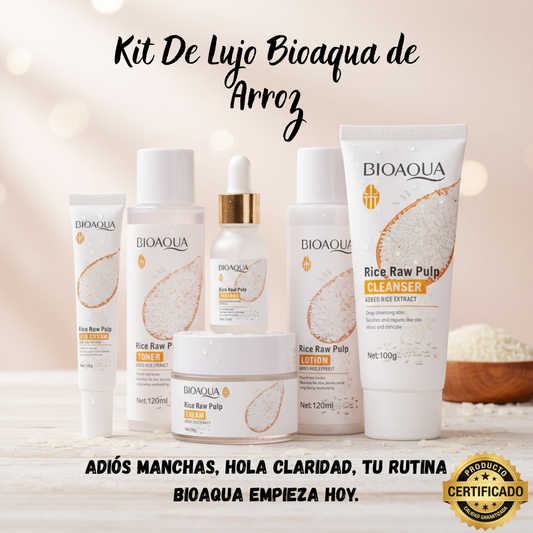 Kit De Lujo Bioaqua Arroz
