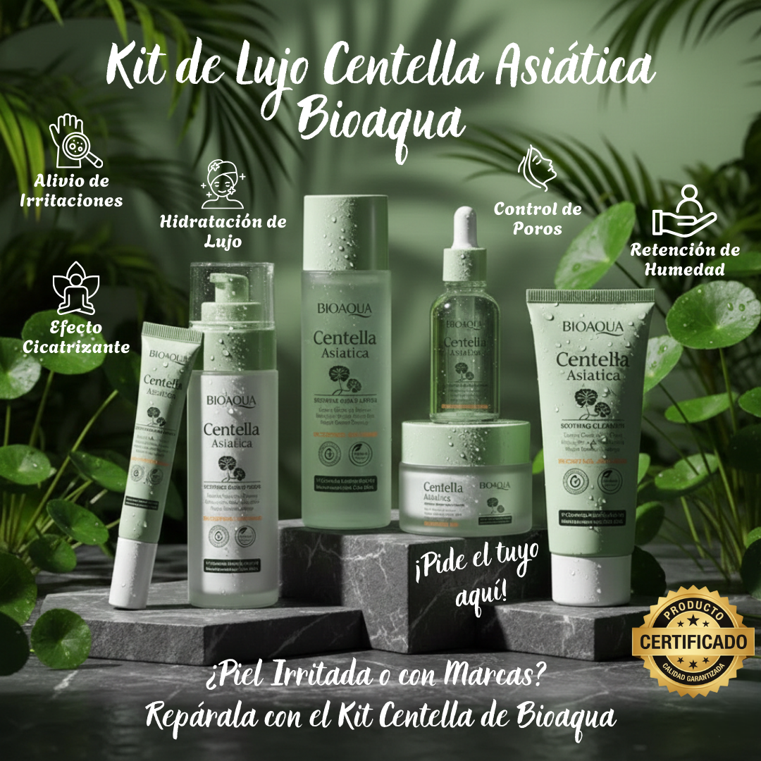 Kit de Lujo Centella Asiática Bioaqua