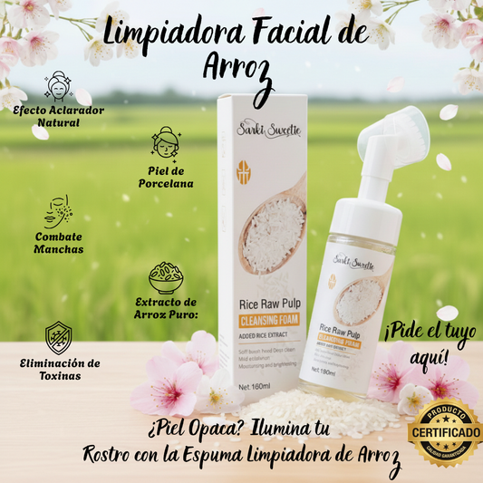 Limpiadora Facial de Arroz