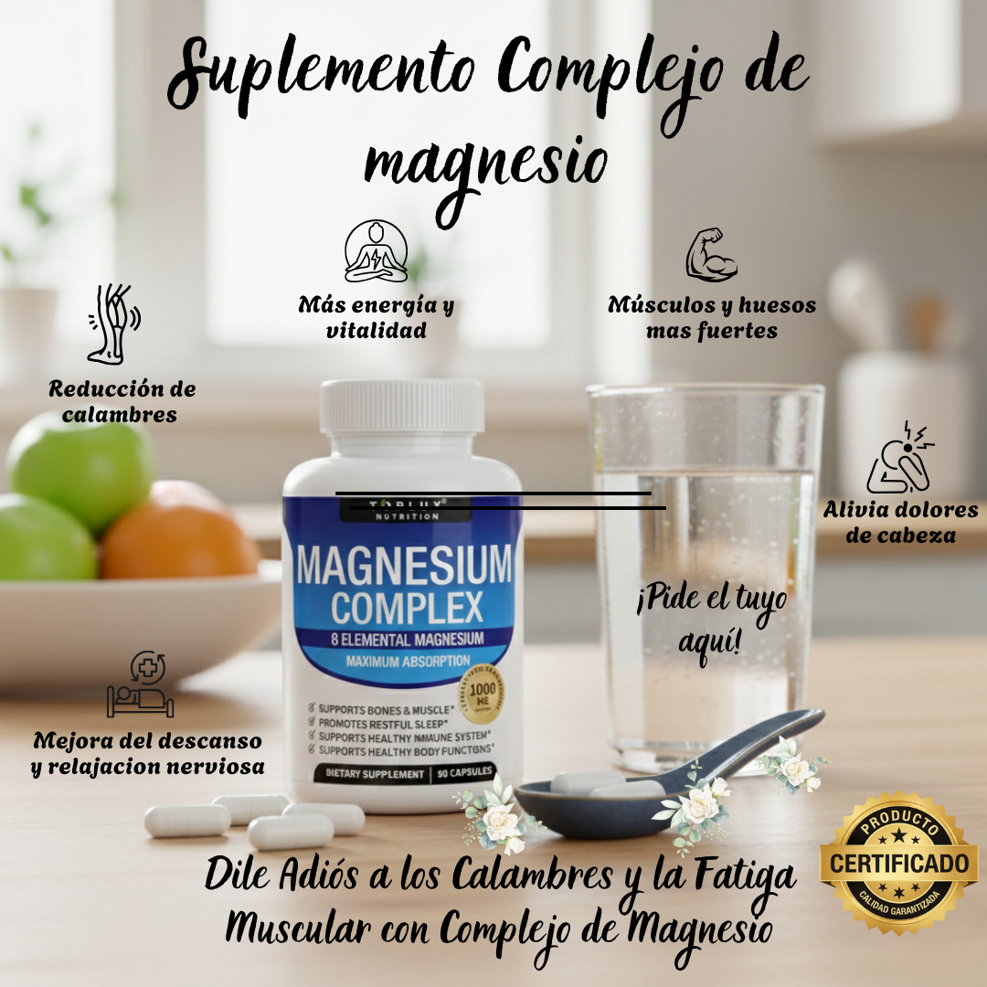 Suplemento Complejo de magnesio