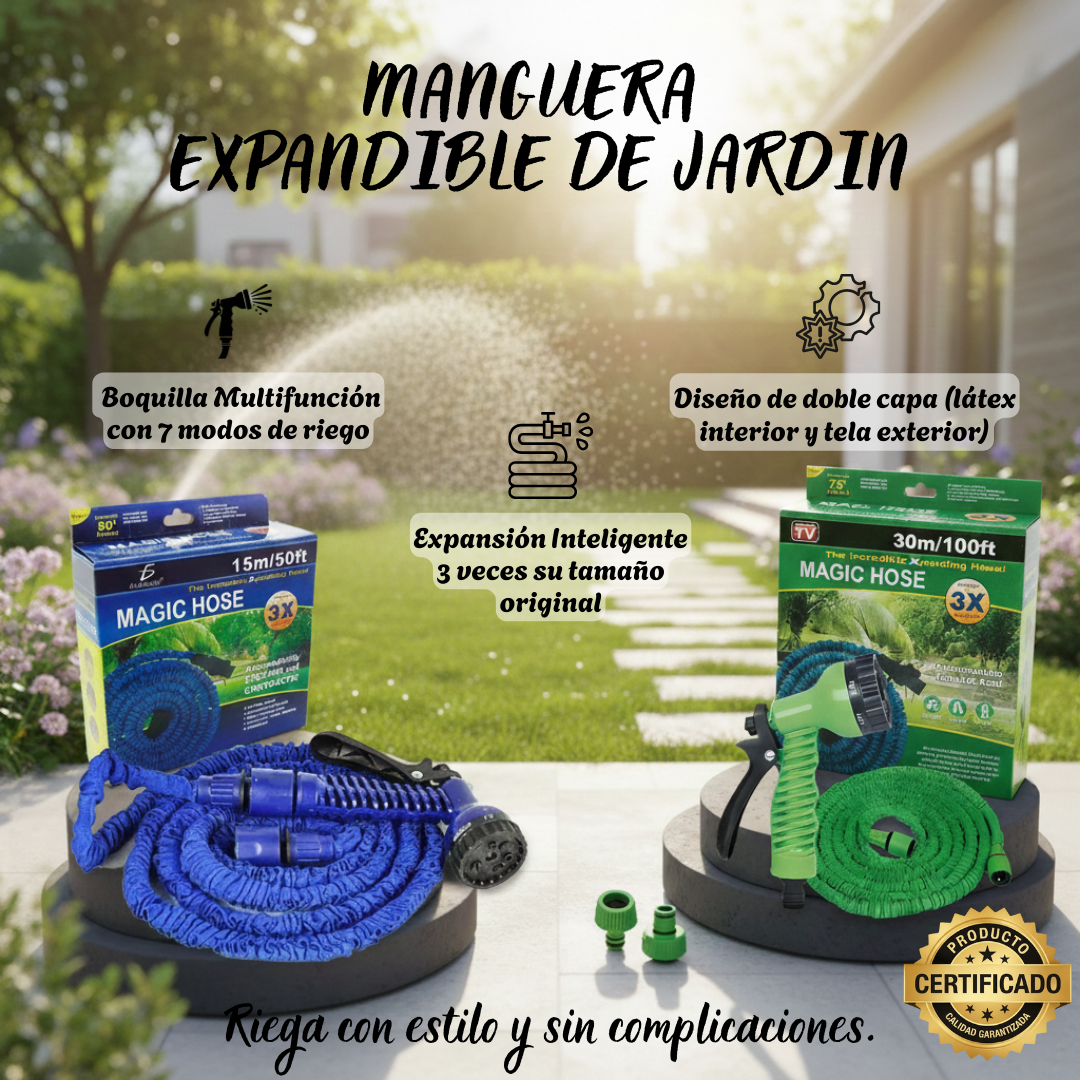 Manguera Expandible Todo en Uno