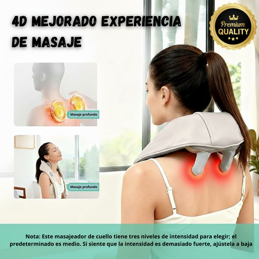 Masajeador Electrico De Cuello Y Espalda