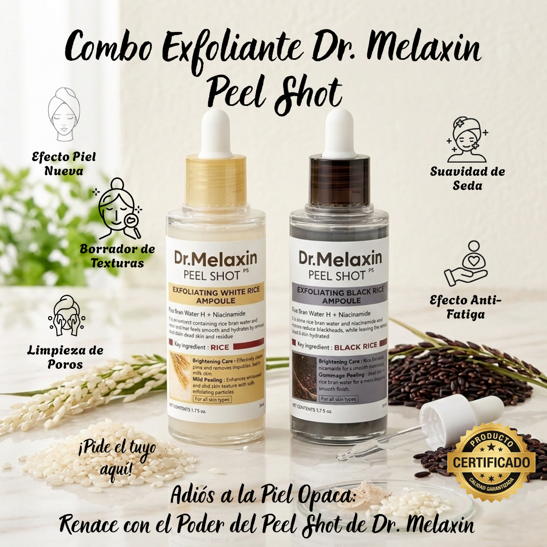 Combo Exfoliante Dr. Melaxin Peel Shot