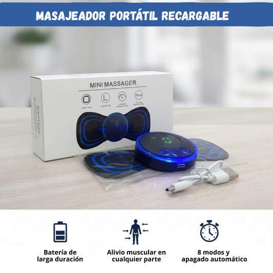 Masajeador Electrico Recargable