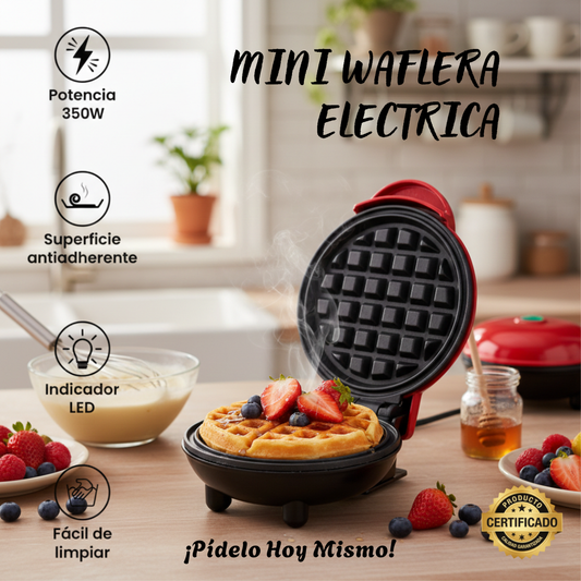 Mini Waflera Electrica