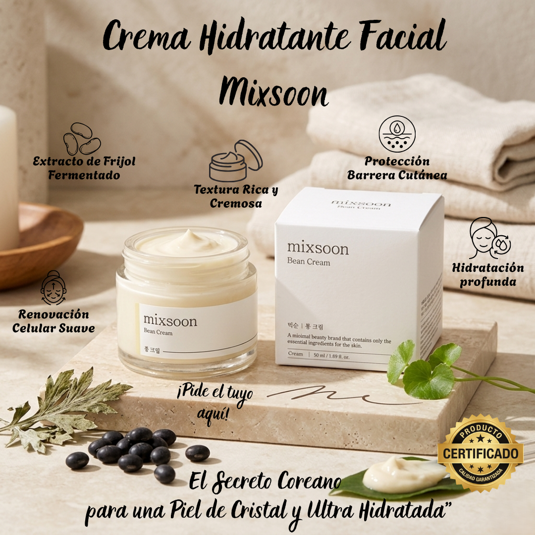 Crema Hidratante Facial Mixsoon