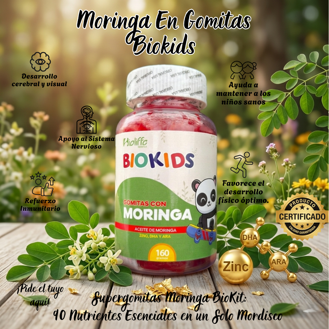 Moringa En Gomitas De Biokids