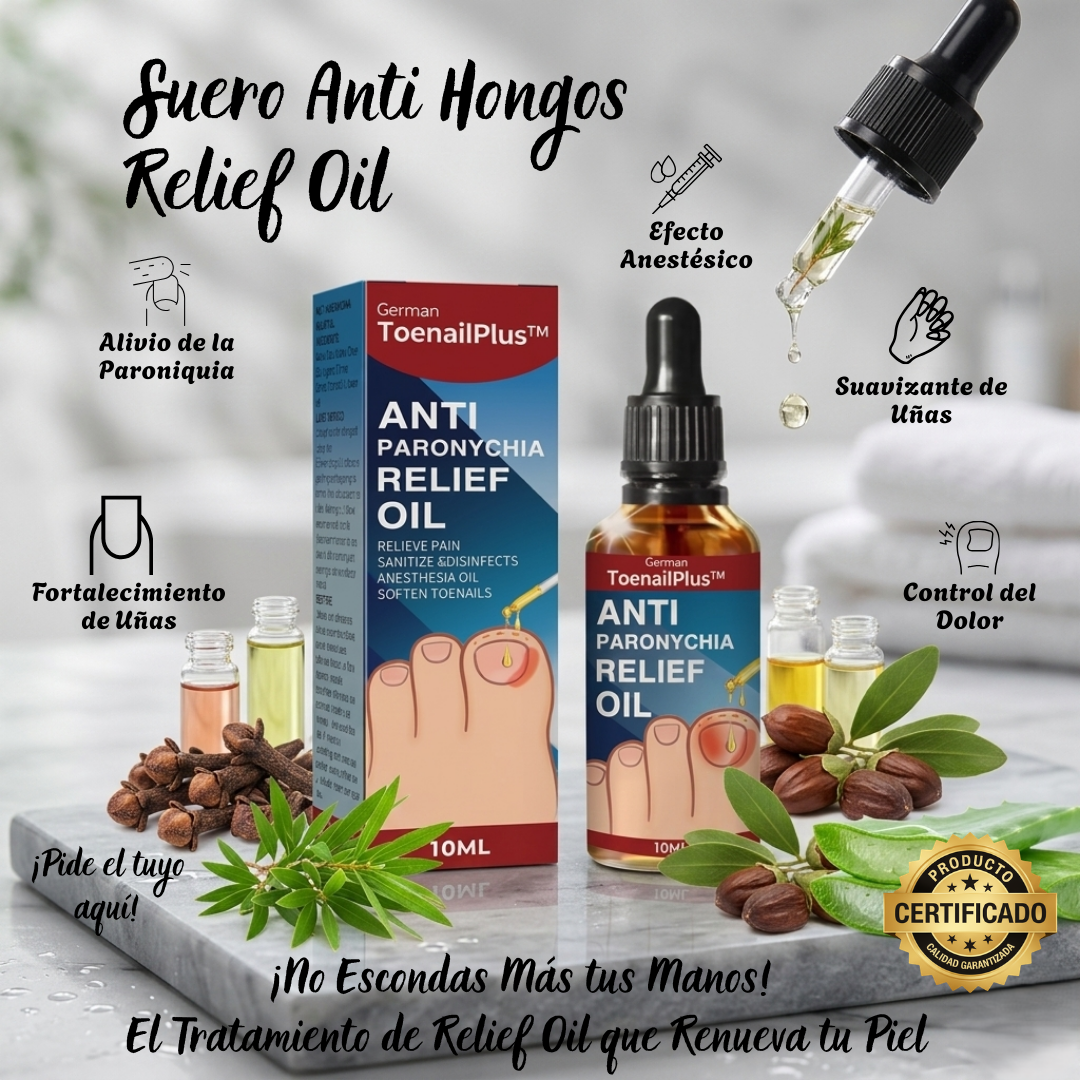 Suero Anti Hongos Relief Oil