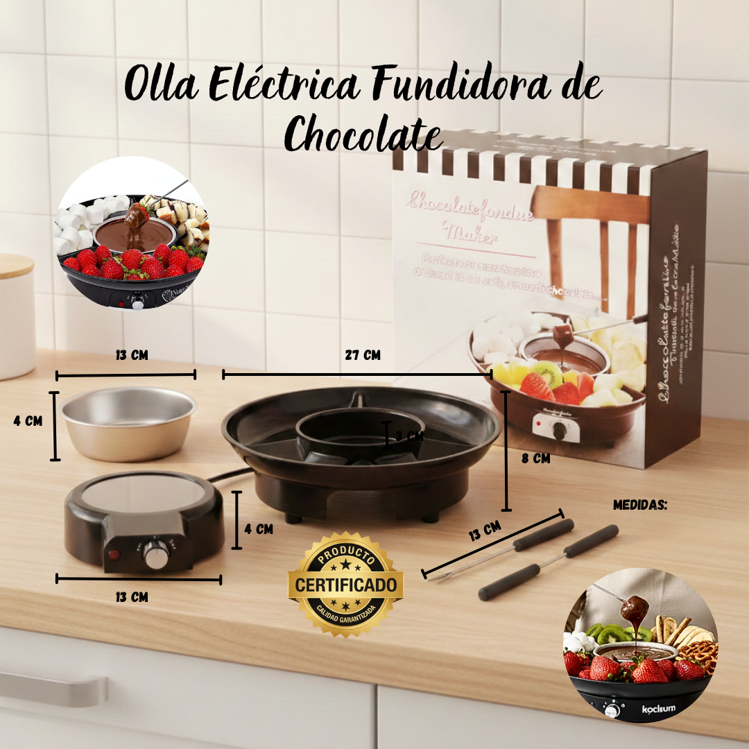 Fundidora de Chocolate Eléctrica