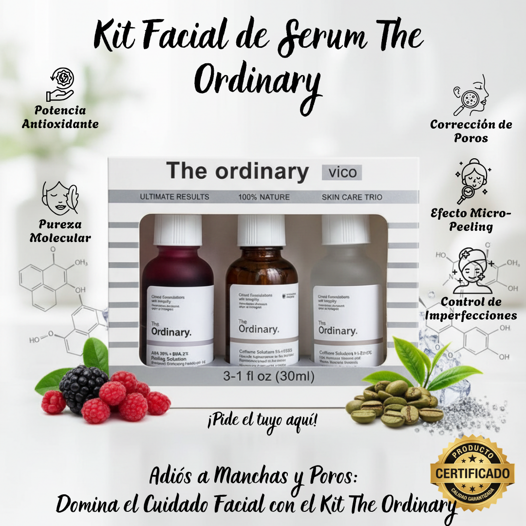 Kit Facial de Serum The Ordinary