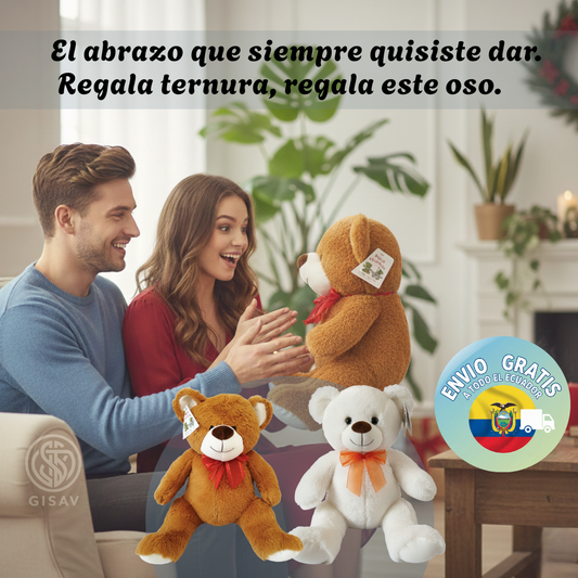 Oso de peluche con Lazo
