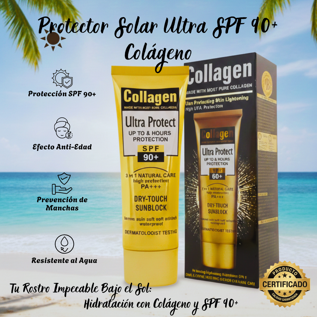 Protector Solar Ultra SPF 90+ Colágeno