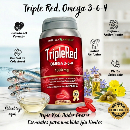 Triple Red, Omega 3-6-9