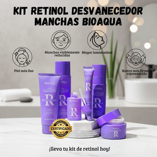 Kit Retinol Desvanecedor Manchas Bioaqua