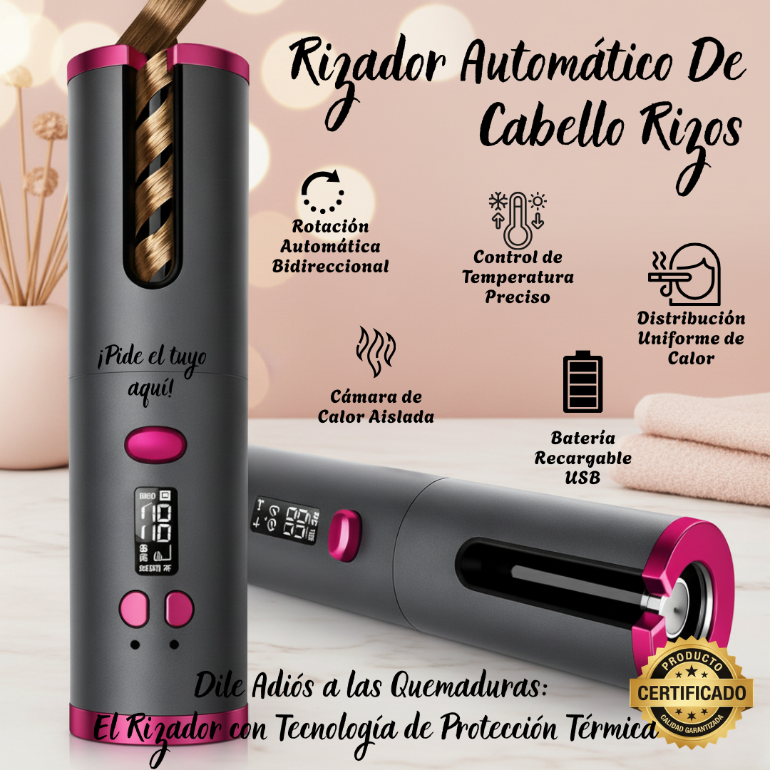Rizador Automático De Cabello Rizos