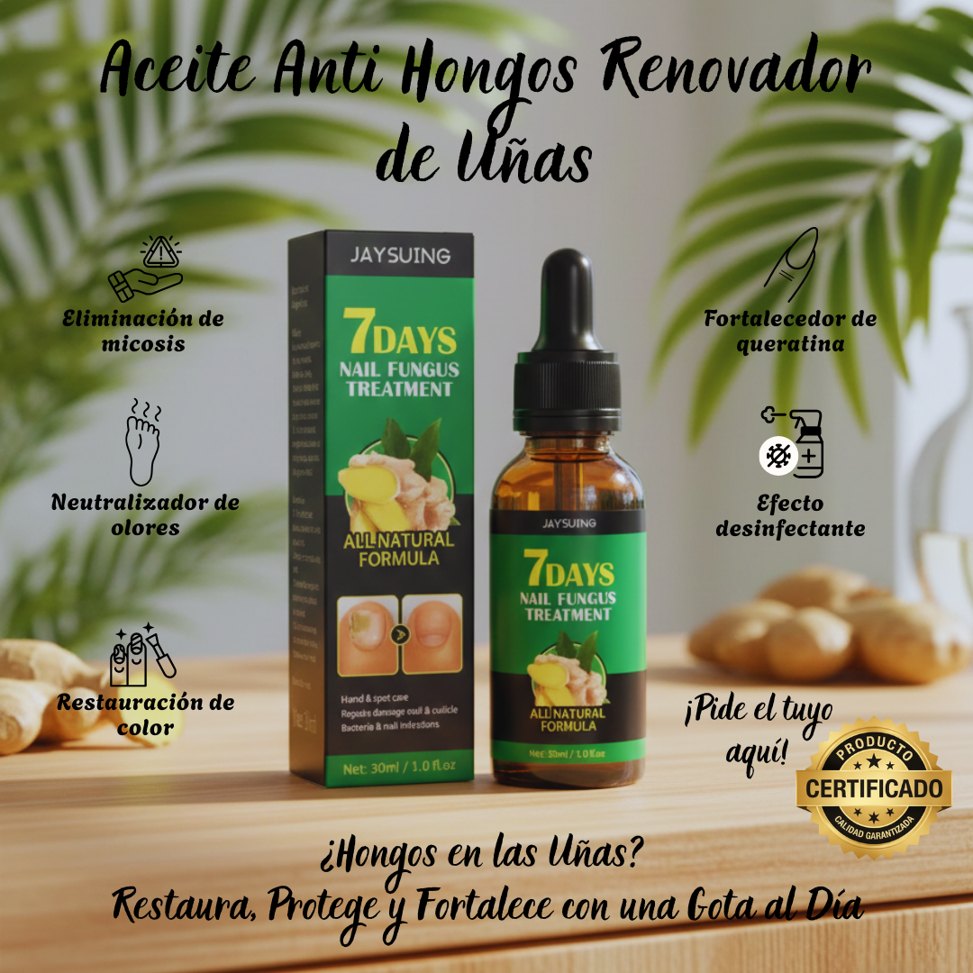 Aceite Anti Hongos Renovador de Uñas