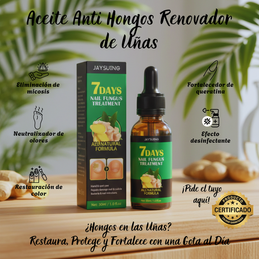 Aceite Anti Hongos Renovador de Uñas